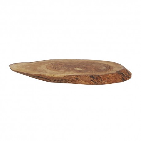 Forma original de tabla para tapas fabricada en madera de olivo